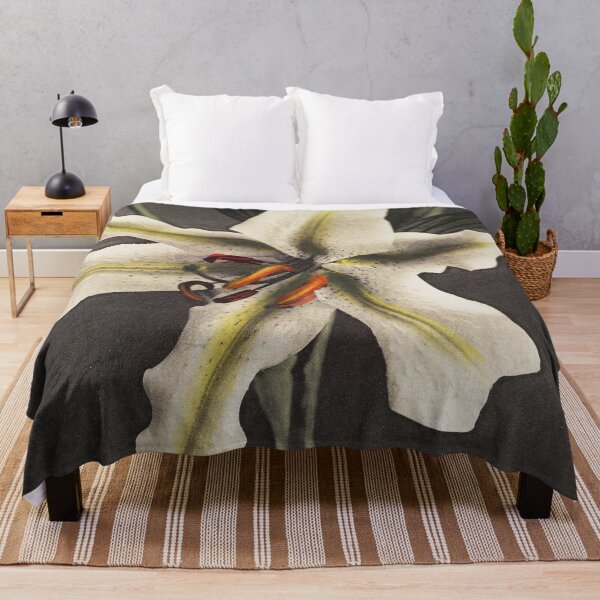Item preview, Retro Japanese Flower Lily (1896) by Kazumasa Ogawa designed and sold by Designedbysm.