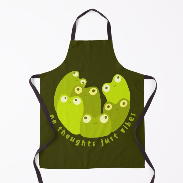 Item preview, No thoughts just vibes frogs designed and sold by Pauli-.
