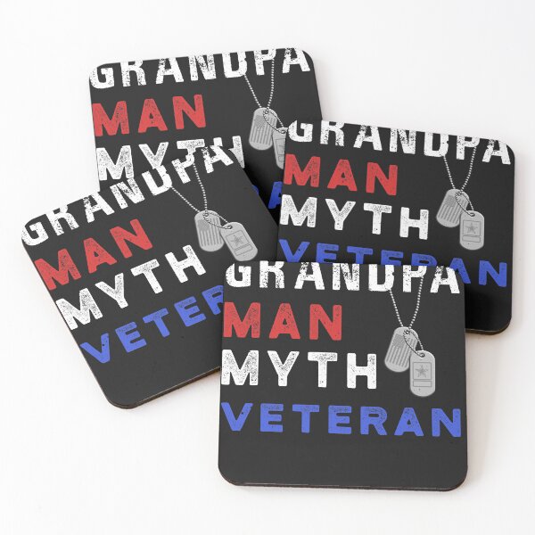 Item preview, Grandpa Man Myth Veteran USA Flag American Veterans Day designed and sold by fantasyy.