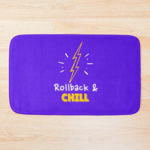 Item preview, Rollback and Chill Programmers and DevOps daily routine blue designed and sold by IrinchiDE.