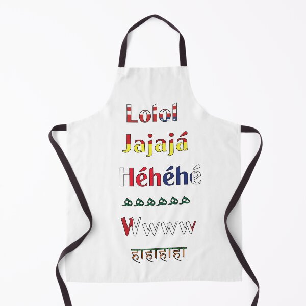 Item preview, LOL Around the World - Laugh in 6 Languages designed and sold by WorldLily.