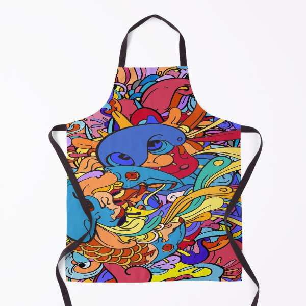 Item preview, Colorful Abstract Cartoon Patterns designed and sold by mehdi-bianco.