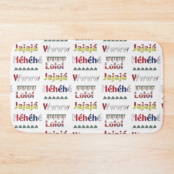 Item preview, LOL Around the World - Laugh in 6 Languages  designed and sold by WorldLily.