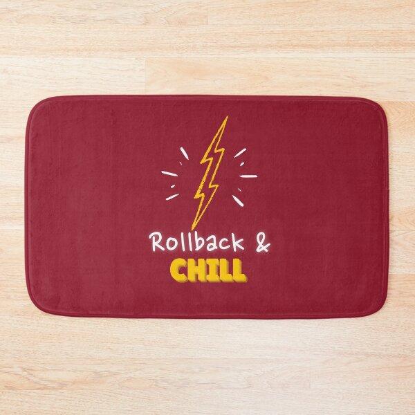 Item preview, Rollback and Chill Programmers and DevOps daily routine red designed and sold by IrinchiDE.