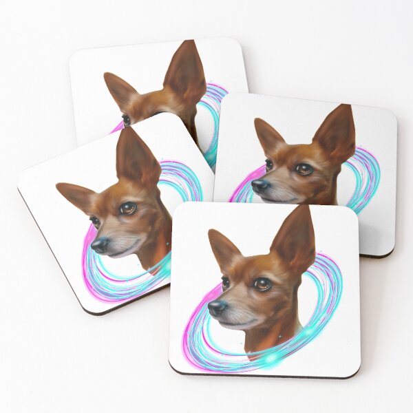 Item preview, Dog neon circle  designed and sold by IMDesigner22.