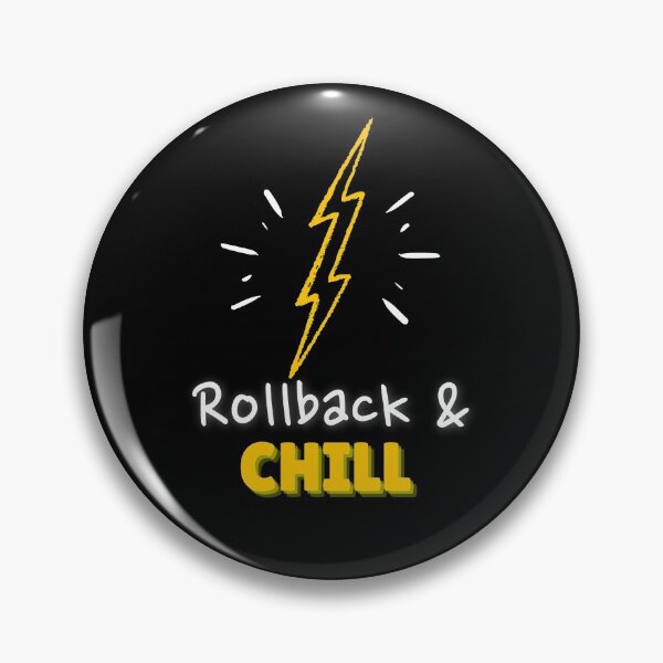 Item preview, Rollback and Chill Programmers and DevOps daily routine black designed and sold by IrinchiDE.