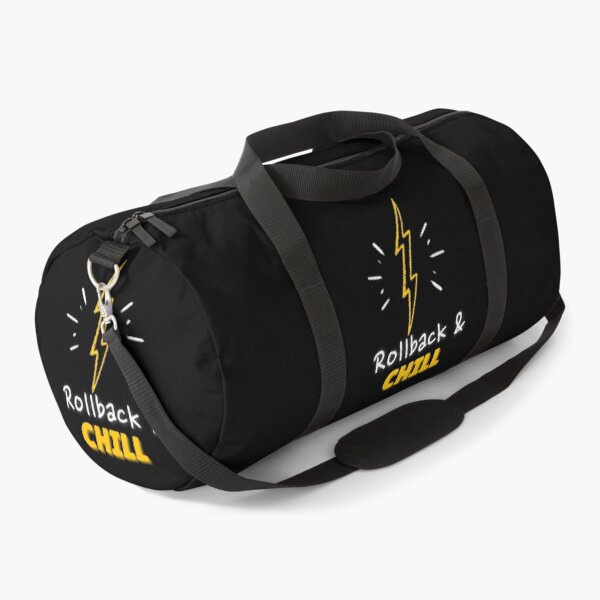 Item preview, Rollback and Chill Programmers and DevOps daily routine black designed and sold by IrinchiDE.