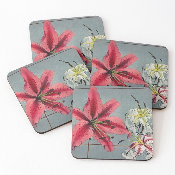 Item preview, Retro Japanese Flower Lily (1896) by Kazumasa Ogawa designed and sold by Designedbysm.