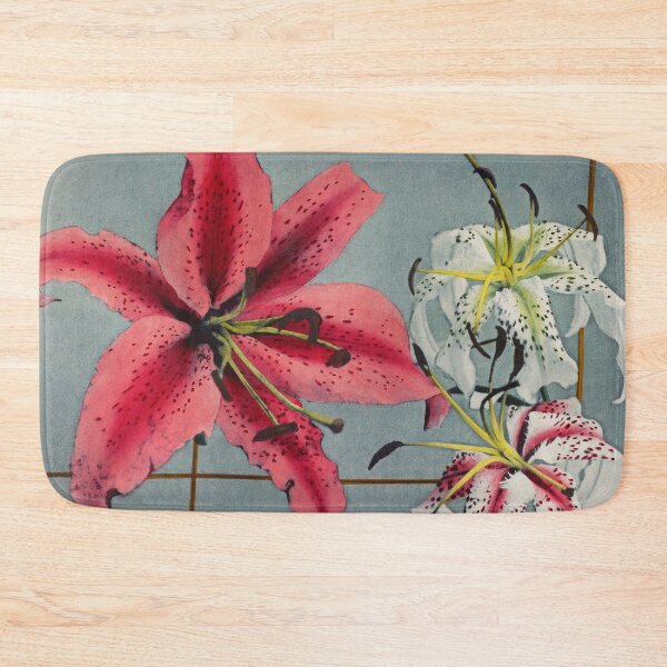 Item preview, Retro Japanese Flower Lily (1896) by Kazumasa Ogawa designed and sold by Designedbysm.