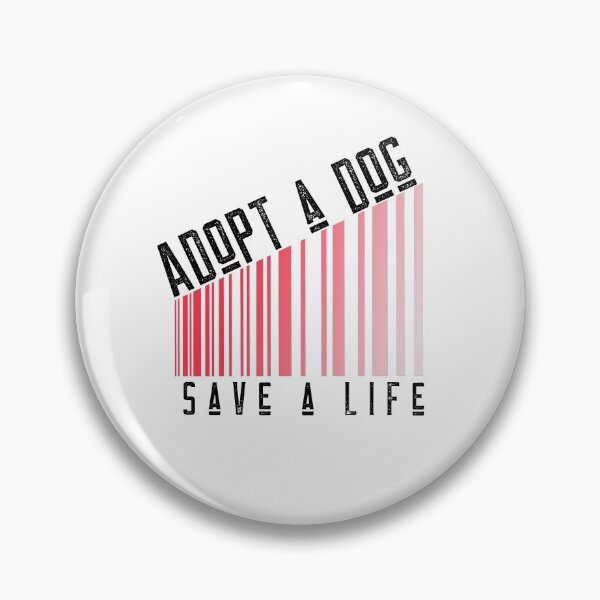 Item preview, Adopt A Dog Save A Life Text design for those who love pet adoption designed and sold by jtancrum61.