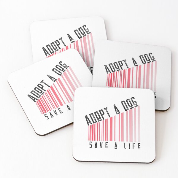Item preview, Adopt A Dog Save A Life Text design for those who love pet adoption designed and sold by jtancrum61.