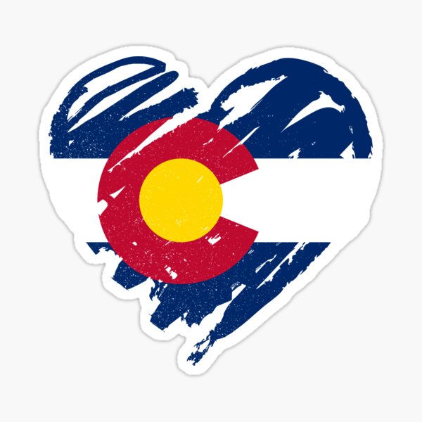 Vista previa del artículo con la obra «amo colorado», diseñado y vendido por feether-store.