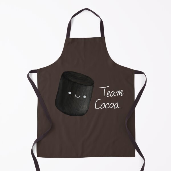 Item preview, Team Cocoa Black Marshmallow with Face designed and sold by Emeradia.