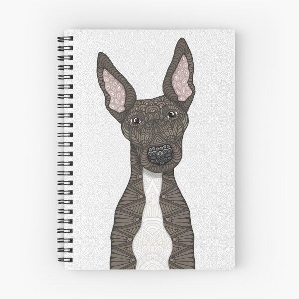 Item preview, Cute Brindle & White Greyhound designed and sold by artlovepassion.