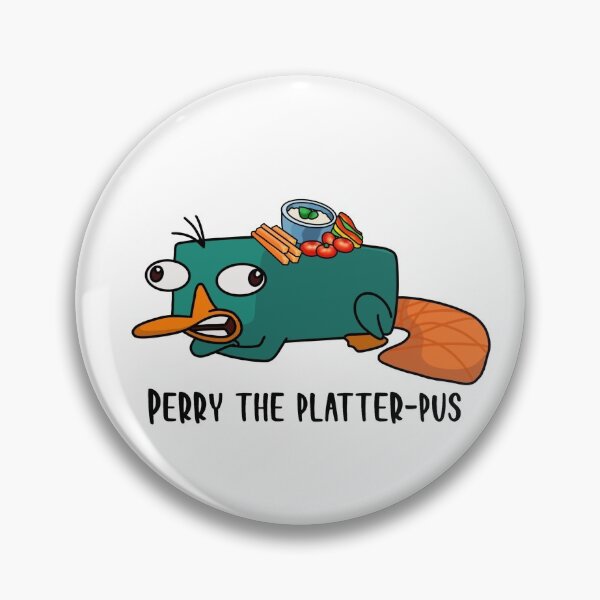 Item preview, Perry The Platter-Pus designed and sold by beckahbrooks.