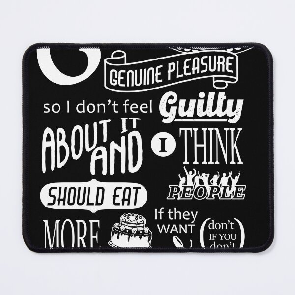 Item preview, Eating Cake is a Genuine Pleasure designed and sold by jessajyousay.