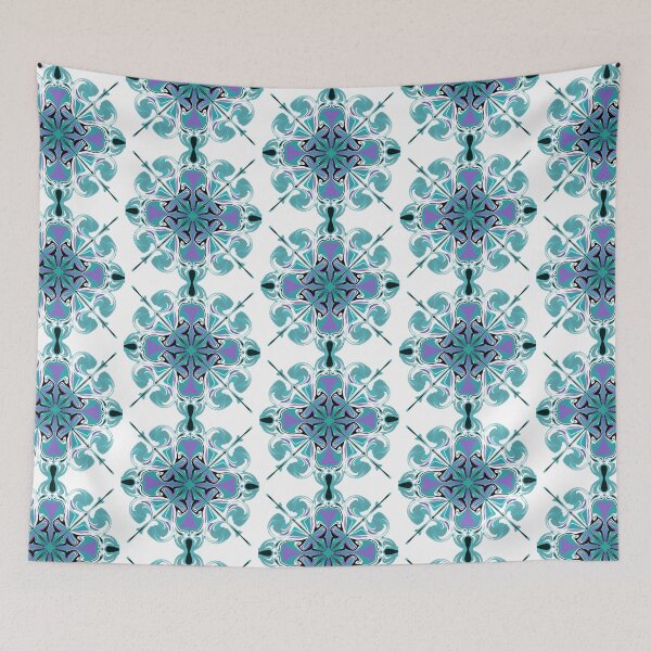 Item preview,  Mandela Aqua designed and sold by Lois Gardiner.