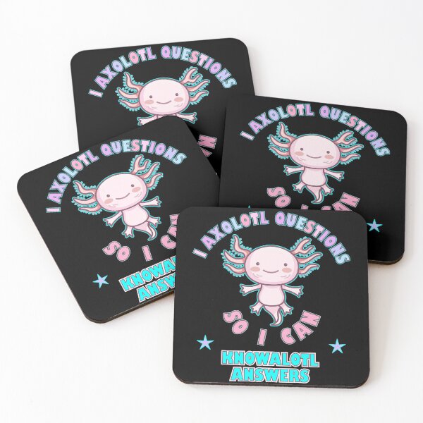 Item preview, I Axolotl Questions So I Can Knowalotl Answers designed and sold by artfulnotebook.