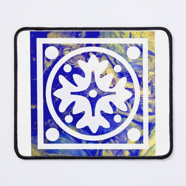 Item preview, Purple and Gold Tile designed and sold by PaintedbyCarol.
