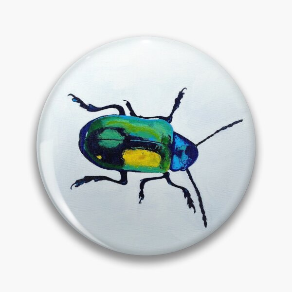 Item preview,  Colourful Beetle Painting designed and sold by mandikopec.