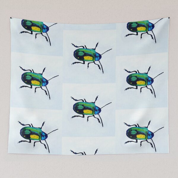 Item preview,  Colourful Beetle Painting designed and sold by mandikopec.