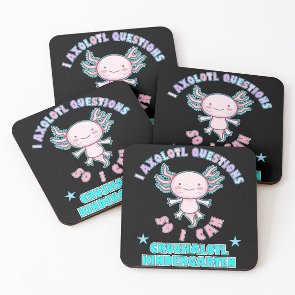 Item preview, I Axolotl Questions Crushalotl Kindergarten designed and sold by artfulnotebook.