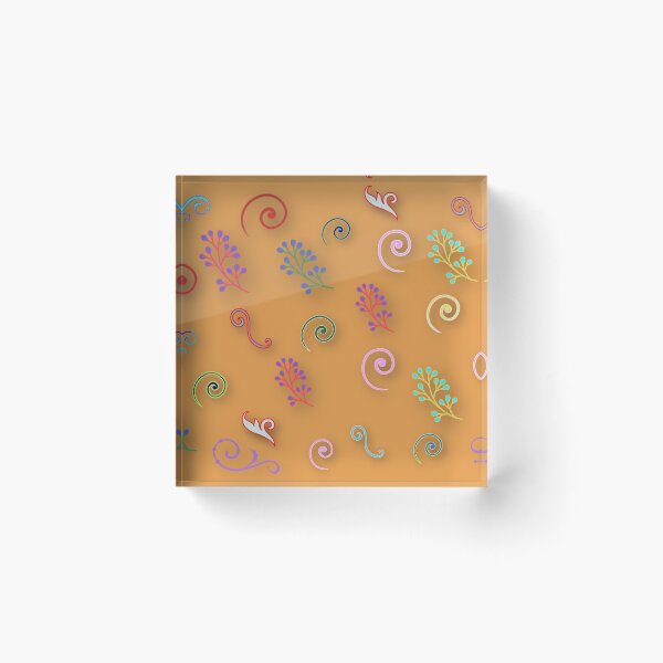 Item preview, Abstract floral patterns designed and sold by Suguna Ganeshan.