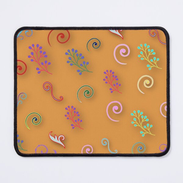 Abstract floral patterns Mouse Pad