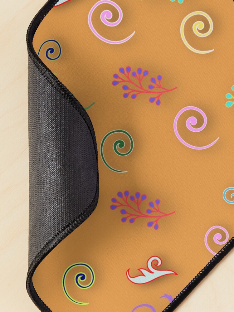 Alternate view of Abstract floral patterns Mouse Pad