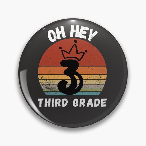 Item preview, Oh Hey Third Grade Back to School Shirt designed and sold by King of Colored Stickers.