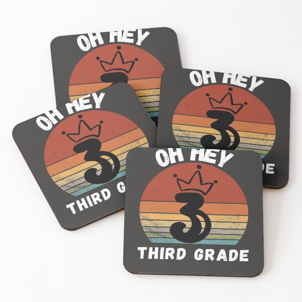 Item preview, Oh Hey Third Grade Back to School Shirt designed and sold by King of Colored Stickers.