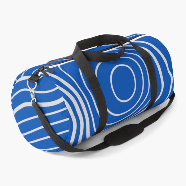 Item preview, Topography Blue Gray Circles Pattern designed and sold by LifeProApperal.