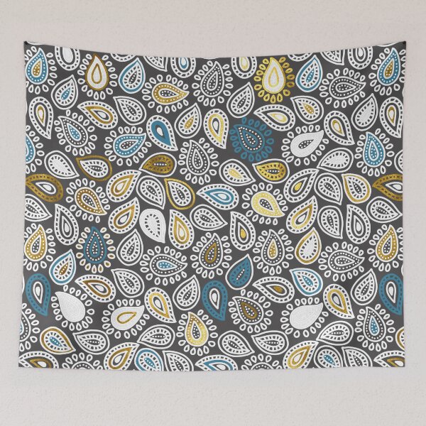 Aperçu de l'œuvre Paisley pattern, ornamental, modern, colorful créée et vendue par Svitac.