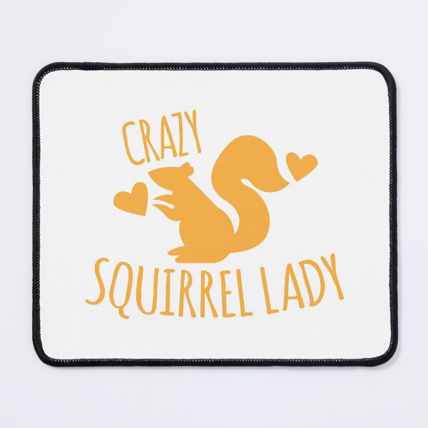 Item preview, Crazy Squirrel lady designed and sold by jazzydevil.