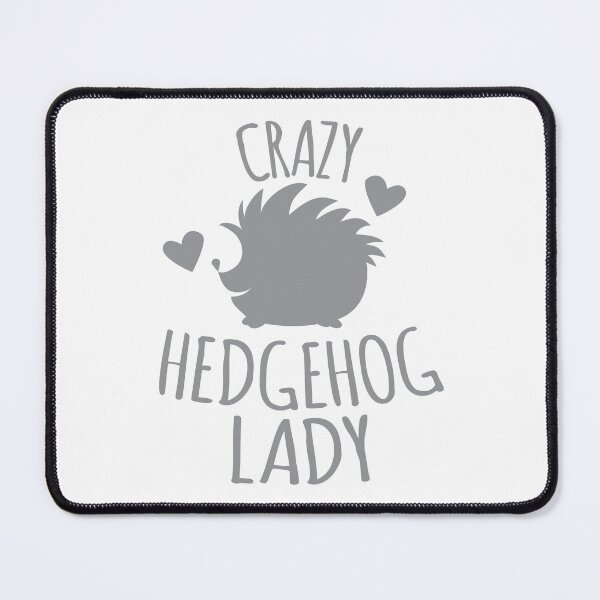 Item preview, Crazy Hedgehog lady designed and sold by jazzydevil.