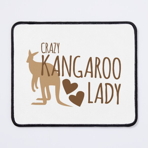 Item preview, Crazy Kangaroo lady designed and sold by jazzydevil.