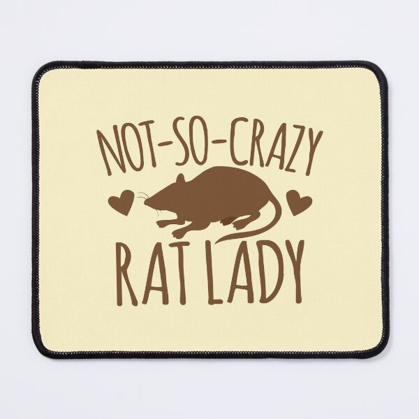 Item preview, Not-so-crazy RAT lady designed and sold by jazzydevil.