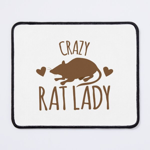 Item preview, CRAZY RAT LADY designed and sold by jazzydevil.