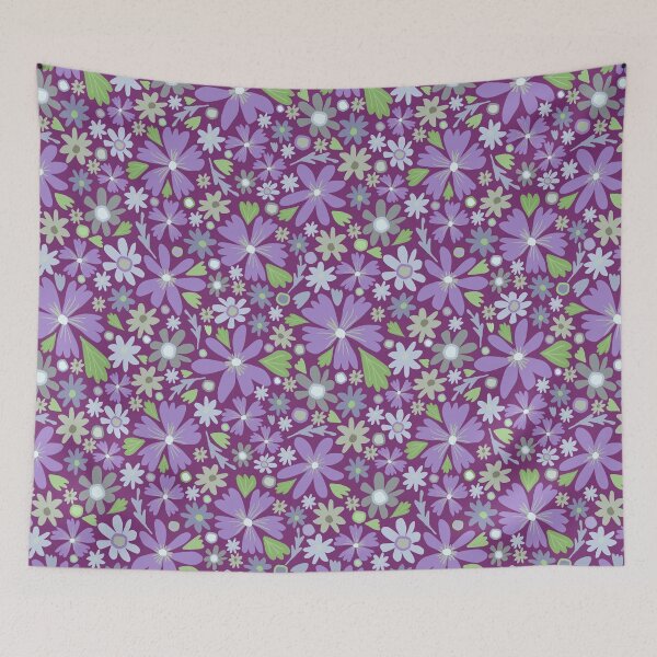 Item preview, Cute Purple Floral designed and sold by Palifino.