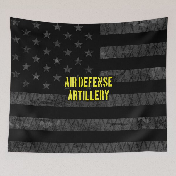 Item preview, Air Defense Artillery Subdued American Flag designed and sold by Jared Davies.