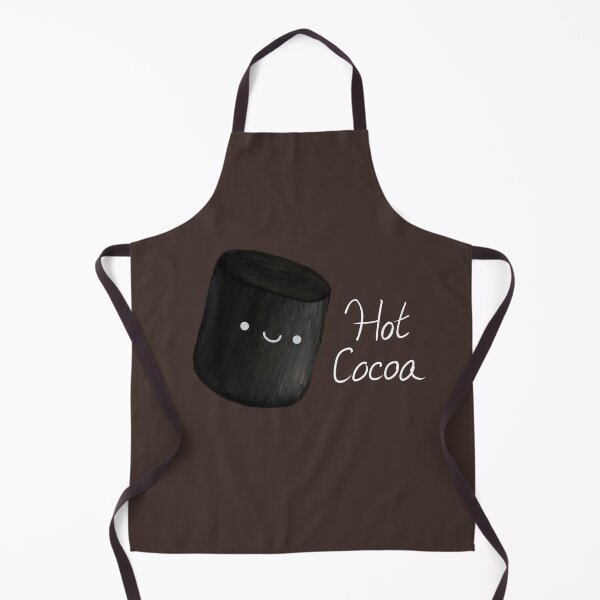 Item preview, Hot Cocoa Black Marshmallow with face designed and sold by Emeradia.