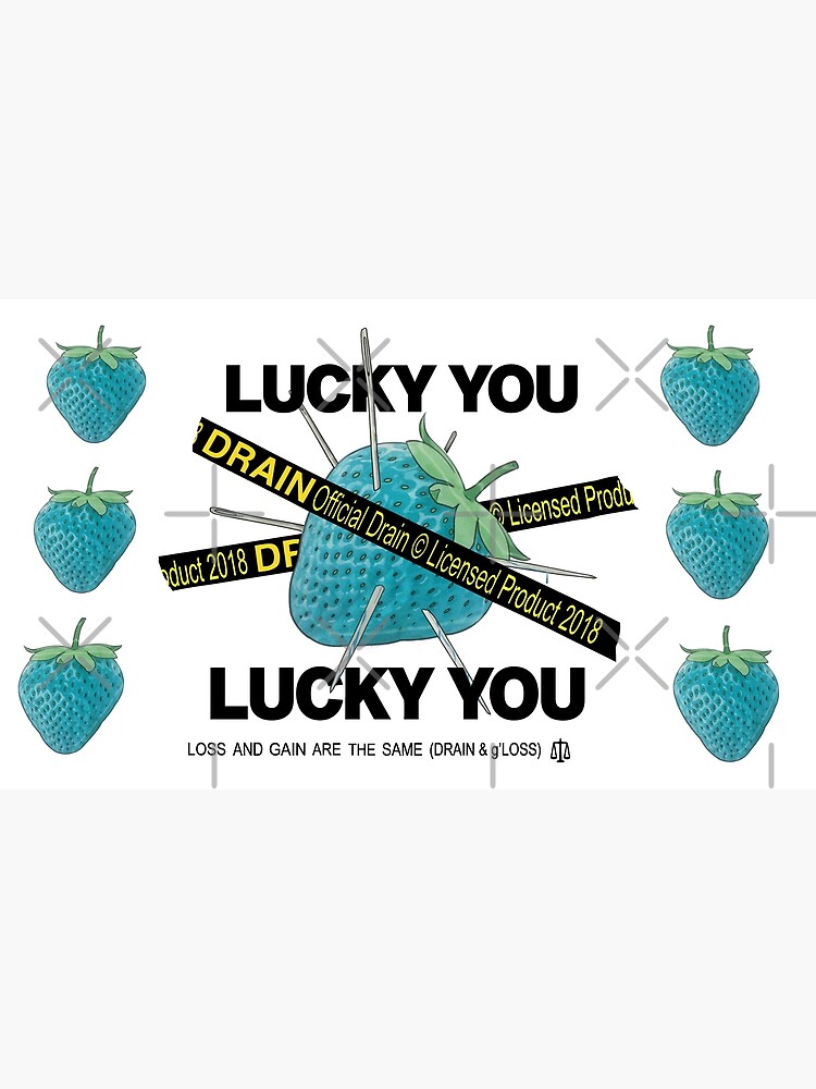 "Official Drain Lucky You Flag" Poster for Sale by alexdzhem Redbubble