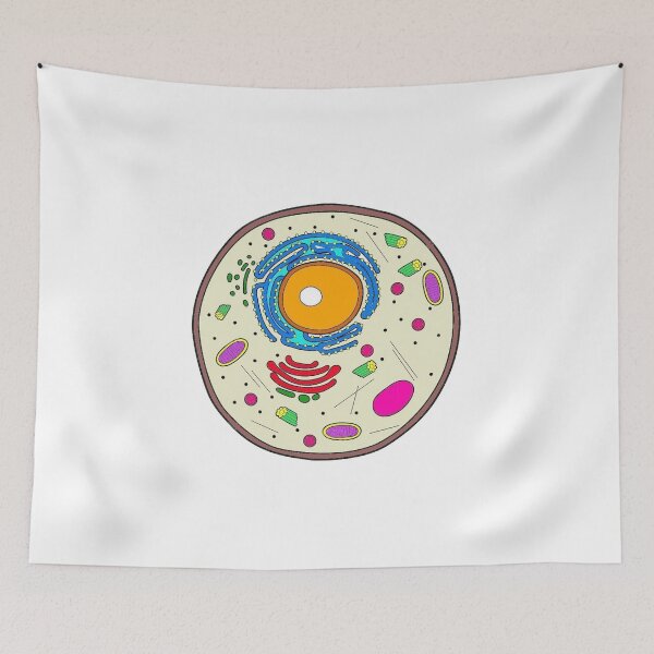 Item preview, Colorful animal cell designed and sold by Nabello.