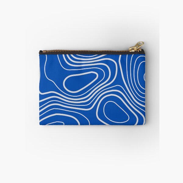 Item preview, Topography Blue Gray Circles Pattern designed and sold by LifeProApperal.