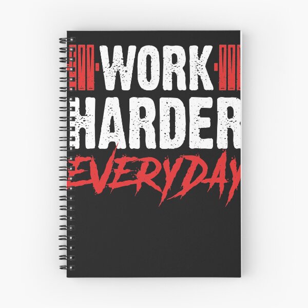 Item preview, Work Harder Hard Day Everyday Exercise Fitness Gym Workout designed and sold by fantasyy.