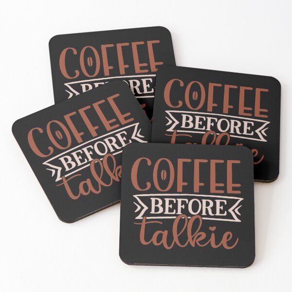Item preview, Coffee- Coffee Before Talkie designed and sold by HDPrinting.