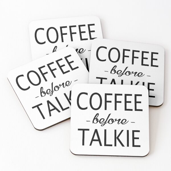 Item preview, Coffee- Coffee Before Talkie designed and sold by HDPrinting.