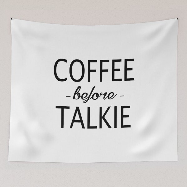 Item preview, Coffee- Coffee Before Talkie designed and sold by HDPrinting.