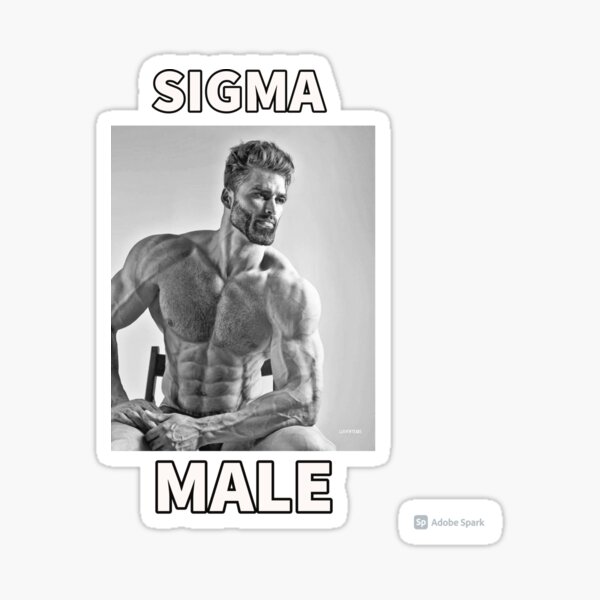 Gigachad Sigma male meme - Gigachad Sigma Male Meme - Magnet