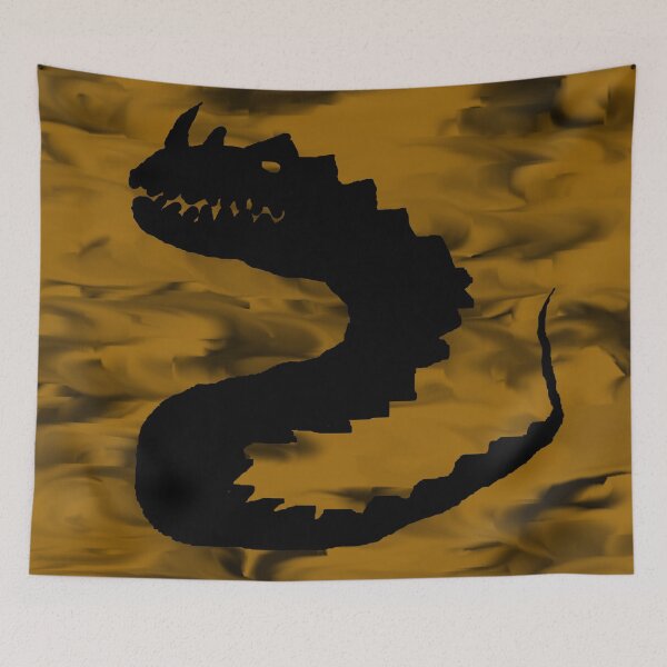 Item preview, Nice Simple Digital Dragon Shapes Art D200 designed and sold by SelfUpgrade.